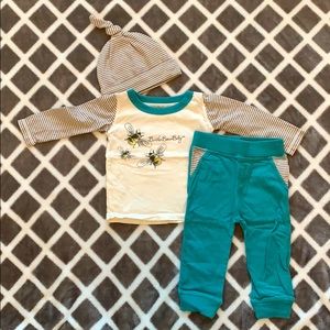 BURTS Bees 🐝 0-3 Months Outfit